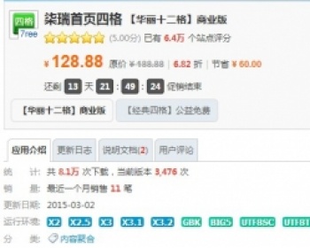 价值128.88元的柒瑞首页四格【华丽十二格】商业版 - PHP