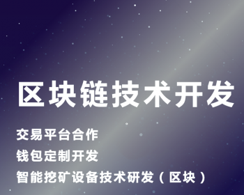 区块链程序开发区块链软件开发区块链钱包开发区块链智能开发 - Java