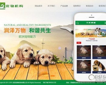 宠物动物机构类网站织梦模板（带手机端） - PHP