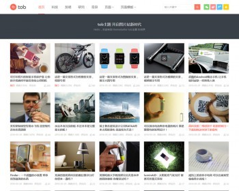 WordPress博客主题tob主题0.5版本 新增八项功能
