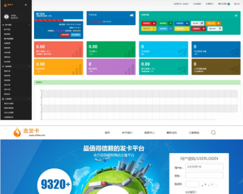 金发卡企业级发卡平台源码 界面友好 支付通道齐全 运营级发卡平台源码 - PHP