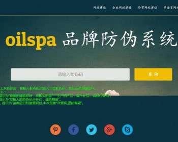 产品商品防伪码查询系统网站源码 支持手机防假验证网站建设 防伪码自动批量生成 - PHP