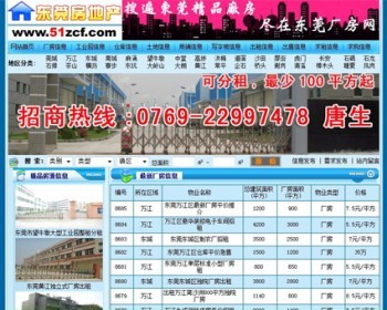 大型厂房出租出售股台门户系统ASP网站源码nfc21 ASP完整带后台 - 其他源码