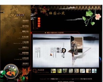 古朴个性 个人主页系统网站源码n0624 ASP+ACCESS - 其他源码