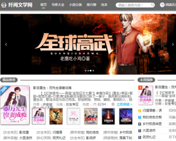 PTCMS新版小说整站源码，带自动采集，带四套精美ptcms模板，引流网站 - ThinkPHP