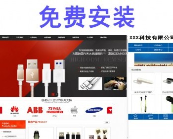 asp.net c#手机自适应 漂亮企业营销网站源码 伪静态 免费包安装 - .NET / C#