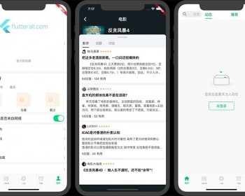lutter豆瓣客户端源码 Awesome Flutter Project 没有教程 - Java