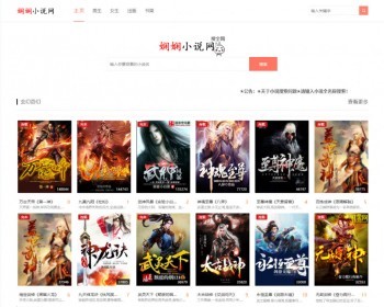 PHP娴娴小说网站源码 PC+WAP自适应