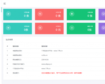 ★个人自动发卡系统 清新版 - PHP