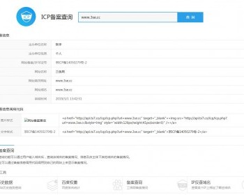 仿爱站网备案查询源码 无后台上传即用 - PHP