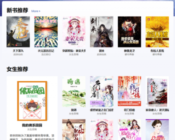 杰奇自适应小说模板有度小说模板杰奇2.4小说模板，附带安装 - PHP