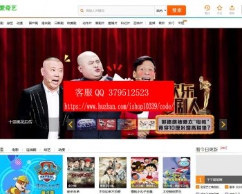 仿PC端爱奇艺电影网站模板 适用于 苹果cms8x程序 - PHP