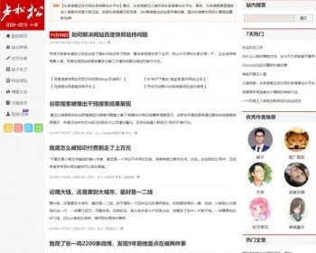 2019款仿卢松松WordPress个人博客主题Luss V1.22