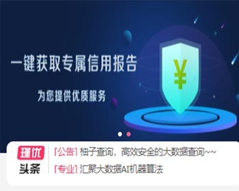 【大数据查询系统】征信系统网黑失信查询系统 - ThinkPHP