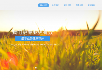 响应式医疗机构类网站织梦模板 HTML5医疗诊所网站（带手机版） - PHP