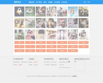 ThinkPHP框架开发仿糗事百科笑话系统PHP源码_包含6套PC端模板+1套WAP手机端模板+积分