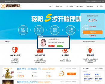 金融理财投资网站源码系统基金 会员资金记录 会员合同设置步骤等功能 - PHP