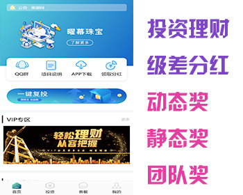 级差模式机器人/卖货商城/投资理财积分释放/动态奖/静态奖/推荐奖/团队奖 - ThinkPHP