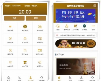 影视投资理财项目系统源码 电影投资分红源码 电影电视剧众筹票房分红平台 影视融资源码 - ThinkPHP