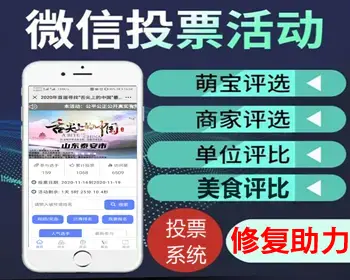 微信投票系统源码_礼物投票_美食萌娃男神女神服务号钻石投票系统_TP独立后台（内含安 - ThinkPHP