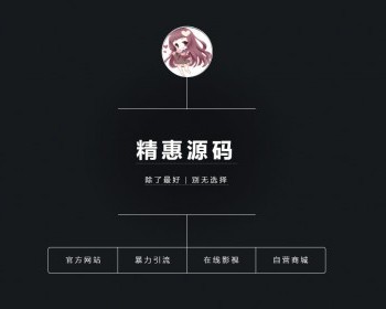 【包搭建】2021超酷简单大气官方导航单页，宣传推广单页面，HTML响应式单页个人官网页 - HTML / 前端静态