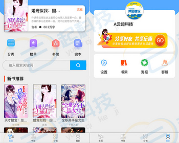 小说流量主广告小程序 - ThinkPHP