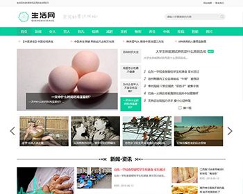 生活百科新闻资讯网类网站织梦模板（带手机端） - PHP