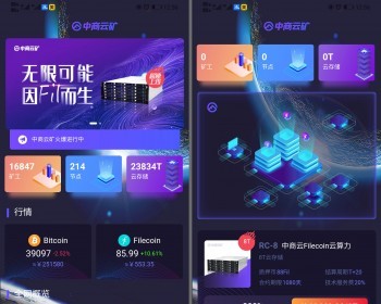 【中商云矿】-黑白双板奇亚CHIA分币、IPFS/FIL算力实体分币系统APP - PHP