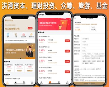 洪湾资本 智慧理财 众筹项目 投资理财 活期理财 定期理财 旅游投资 酒店投资 - ThinkPHP