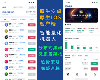 自研系统智能量化交易机器人 ，量化，多语言支持，机器人，趋势策略 - ThinkPHP