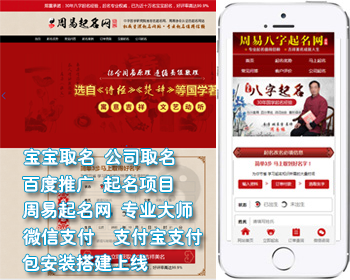 起名网站源码2025,取名网站源码,公司起名网站源码,宝宝起名网站源码,微信支付 - ThinkPHP