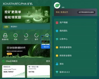 BZZ分币系统/PHA分币系统/XCH/chia分币 奇亚分币系统/BTH/ETH - PHP