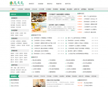 帝国CMS7.5范文自适应增强版,同步生成itag+sitemap+自动推送+采集+教程整站源码 - PHP