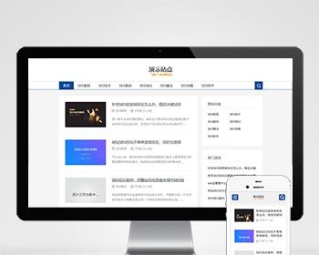 自适应手机版响应式适合SEO网站模板适合 SEO博客优化网站源码131 - PHP