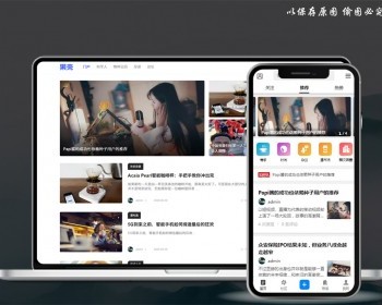 discuz整站资讯新闻门户论坛阅读科技社区dz评测设计风格轻简源码 - PHP