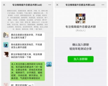 微信群裂变推广分享加群HTML源码 动态聊天对话记录生成 分享后裂变加群源码 - HTML / 前端静态