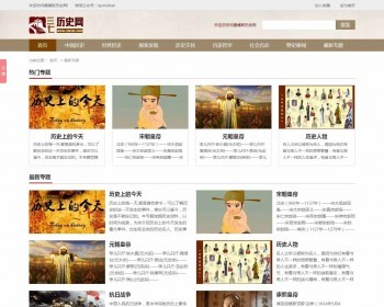 帝国CMS|中国历史网MIP源码下载带Tags提取插件源码 - PHP