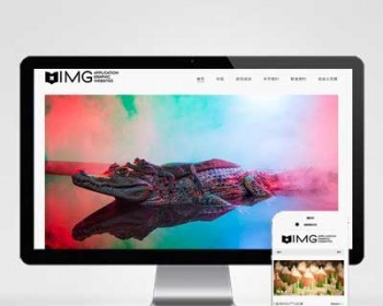 p276响应式高端轻型摄影相册杂志网站模板HTML5简约风格画册源码 - PHP