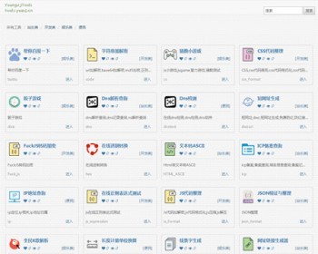 PHP在线工具箱源码多功能在线工具 在线小工具箱引流导航页网站源码 站长在线工具