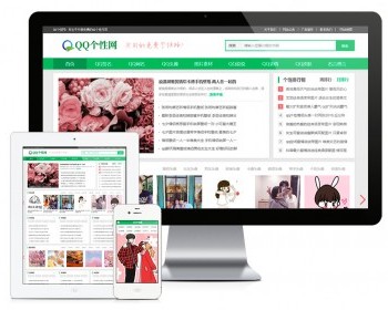 QQ个性空间日志新闻资讯网站模板 - PHP