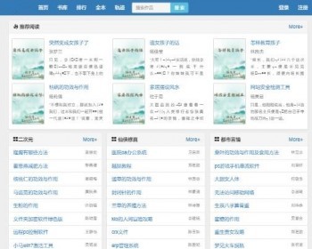 2022最强泛目录小说站群/快速收录/泛目录站群/泛电影/效果说话 - PHP