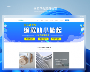 学习网平台 在线教学系统 - ThinkPHP