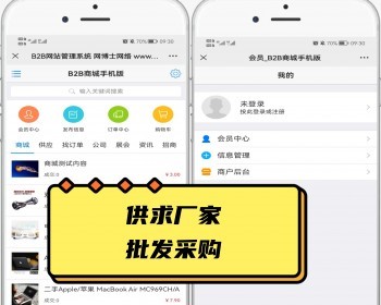 修复升级版免费发布企业公司信息商品b2b在线交易平台供求厂家批发采购商带手机版二开 - PHP
