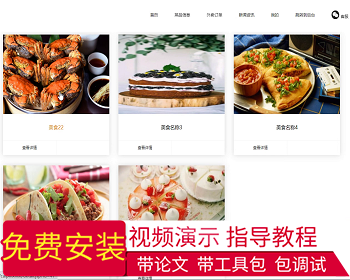 【毕设】jspSSM357的校园食堂外卖点餐系统毕业设计 - Java
