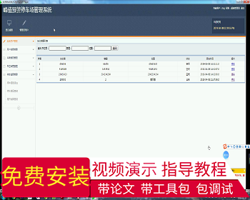 【毕设】jsp078ssm峰值预警停车场管理系统hsg5664y3毕业设计 - Java