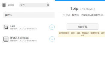 PHP仿蓝奏云分享下载页面源码带独立后台/个人软件中心下载页面系统/更新版