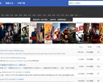 仿《片源网》源码，BT电影资源，92game源码 帝国内核+采集 - PHP