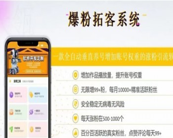 抖多多，橘子拓客，飞猫伴侣，云拓客等抖音拓客引流系统 - PHP