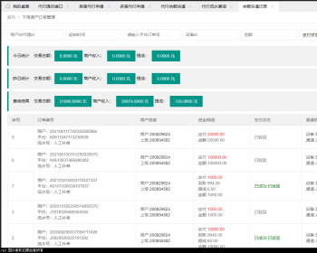 【完全运营】纯代付系统/代付系统/api代付系统/谷謌验证三级代付系统，可以接三方 - ThinkPHP