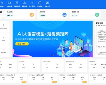 抖音短视频视频矩阵系统多账号管理AI视频生成AI文案生成批量上传自动发布抖音快手B站 - PHP